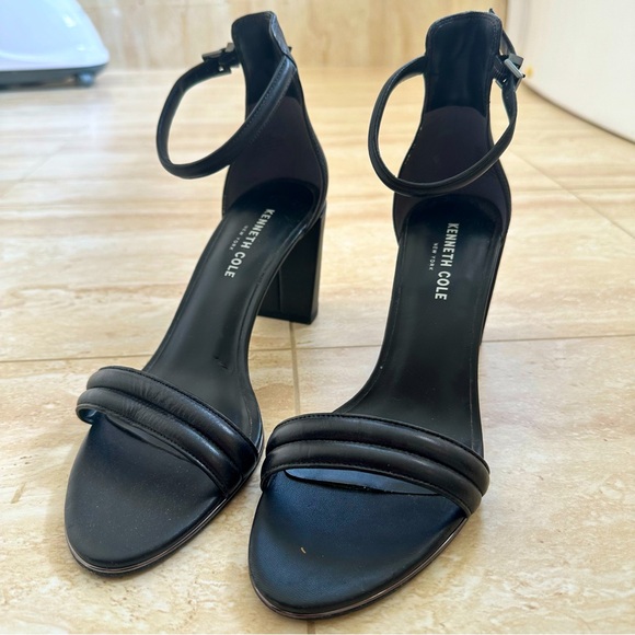 Kenneth Cole Lex block heel sandals 9.5 - Picture 1 of 4